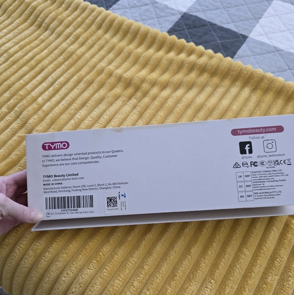 NWT TYMO Pink Hair Straightening Brush Set - Picture 5 of 5